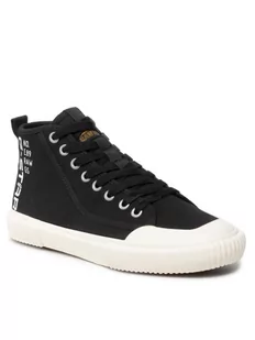 G-Star Raw Trampki Noril Mid Cvs Lgo W 2211 029705 Czarny - Półbuty damskie - miniaturka - grafika 1