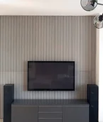 Elewacje - 135x47,8 cm VT - PB38 (B0 biały złamany) LAMEL - Panel dekor 3D beton architektoniczny - miniaturka - grafika 1