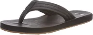 Sandały męskie - Quiksilver CARVER NUBUCK M SNDL TKD0 sandały męskie, Czarny Solid Black Sbkm, 42 EU - miniaturka - grafika 1