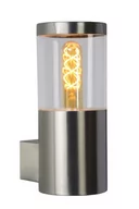 Lampy ogrodowe - Lucide FEDOR Satynowy Chrom kinkiet zewnętrzny 14899/01/12 14899/01/12 - miniaturka - grafika 1