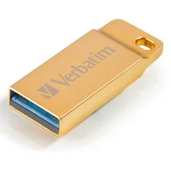 Pendrive - Verbatim METAL EXECUTIVE złoty 32GB (99105) - miniaturka - grafika 1