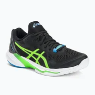Buty sportowe męskie - Buty do siatkówki męskie ASICS Sky Elite FF 2 black/lime burst - miniaturka - grafika 1