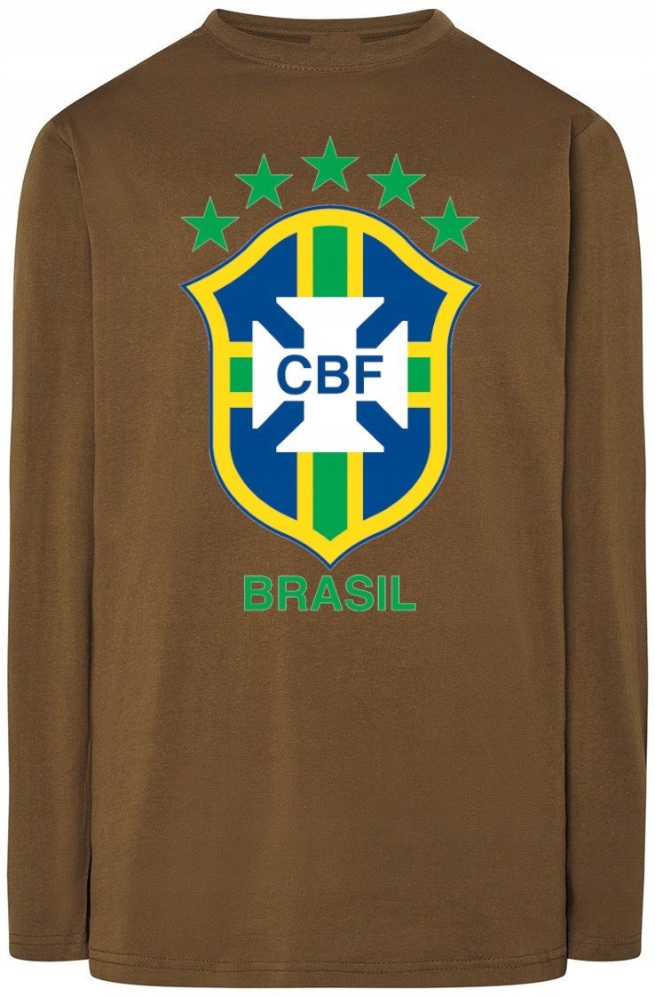 Reprezentacja Brazylli Longsleeve Modny r.M
