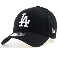 Czapki i chusty sportowe męskie - Czapka New Era 9Forty League Essential LA Dodgers 11405493 - czarna - miniaturka - grafika 1