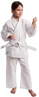 Kimona, stroje i obuwie - IPPONGEAR Club 2-karatowe Gi zestaw dla początkujących, strój do karate dla dzieci, wraz z białym paskiem (rozmiar 160, sznurek, 220 gr/m², gęstość materiału), biały - miniaturka - grafika 1