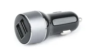 Ładowarki samochodowe - Gembird Ładowarka samochodowa 2xUSB/2.1A/czarna (EG-U2QC3-CAR-01) - miniaturka - grafika 1