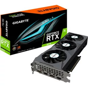 Gigabyte GeForce RTX 3070 EAGLE 8GB (GV-N3070EAGLE-8GD) - Karty graficzne - miniaturka - grafika 1