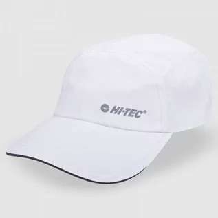 Czapki męskie - Czapka z Daszkiem HI-TEC Unisex Biała SOKOTO WHITE - grafika 1