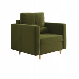 Fotel skandynawski RUNE pikowany wodoodporny - Fotele - miniaturka - grafika 1