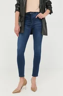 Spodnie damskie - Patrizia Pepe jeansy damskie medium waist - miniaturka - grafika 1