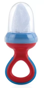Nuby Gryzak do podawania pokarmu 4m+ czerwony 5397REDNU - Gryzaki dla dzieci - miniaturka - grafika 1
