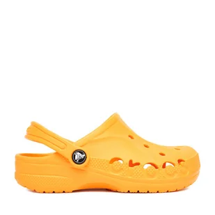 Klapki Crocs BAYA CLOG K 207013-82O Żółty - Buty dla dziewczynek - miniaturka - grafika 1
