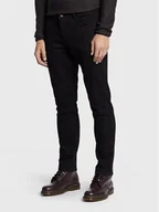 Spodnie męskie - Solid Jeansy 21104850 Czarny Slim Fit - miniaturka - grafika 1