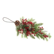 Sztuczne kwiaty - Dekoracja wisząca z szyszkami 54 cm - miniaturka - grafika 1