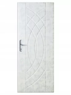 TAPICERKA DRZWIOWA ELLE 14 JASNY POPIEL 95 CM - Dekoracje domu - miniaturka - grafika 1