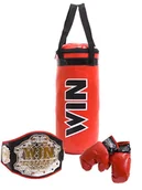 Worki treningowe - Zestaw bokserski z pasem HH POLAND Y16163094 - miniaturka - grafika 1
