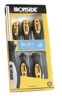 Śrubokręty - Zestaw wkrętaków śrubokrętów Ironside 120501/01650195118 - miniaturka - grafika 1