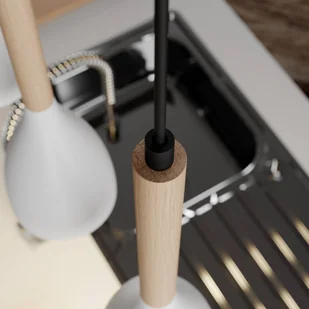 Lampa wisząca Muza 3 x 60 W E27 biała/złota 9108 - Lampy sufitowe - miniaturka - grafika 5