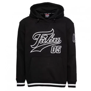 Fubu Bluza Męska Z Kapturem Czarna Varsity Heavy Hoodie 6021078 Xxl - Bluzy męskie - miniaturka - grafika 1