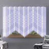 Firany - Firanka gotowa żakardowa Arizema A147 340x180 cm biała - 180 cm 340 cm - miniaturka - grafika 1