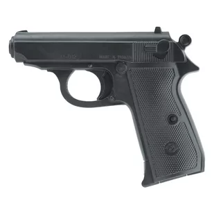 GS - Atrapa broni pistoletu PPK - Czarna - DS-6012 - Atrapy broni - miniaturka - grafika 1