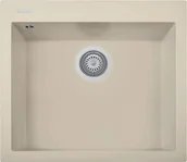 Zlewozmywaki - Zlew PLADOS ONE 6010 SAHARA (szampan 55) (ON601055) - miniaturka - grafika 1