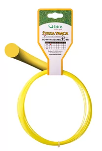 Żyłka tnąca 1.3/15m k okrągła żółta DBPLCEDCN01/01RJY- OFICJALNY DYSTRYBUTOR - AUTORYZOWANY DEALER CEDRUS - Akcesoria do kos i kosiarek - miniaturka - grafika 2