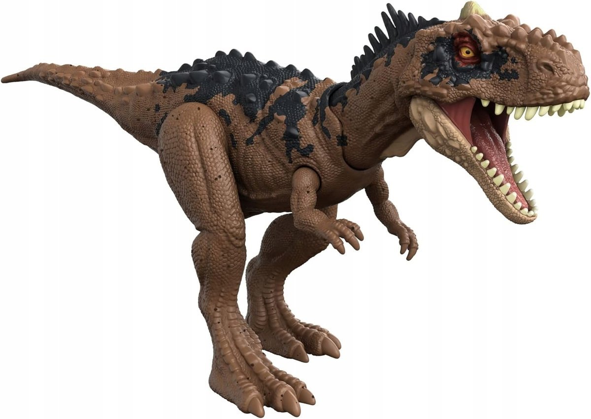 FIGURKA DINOZAURA RADŻAZAUR Z RYCHEM I ATAKIEM PASZCZĄ DO ZABAWY