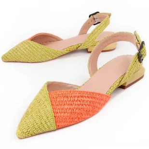 Montevita Balerina Baleri2 Zielony - Baleriny - miniaturka - grafika 1