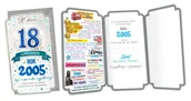 Kartki okolicznościowe i zaproszenia - Karnet Urodziny 18 - Kukartka - miniaturka - grafika 1