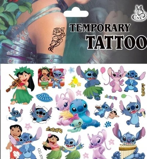 Tatuaże dla Dzieci Lilo & Stitch (1 szt) CG379 Angel
