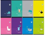 Artykuły biurowe - Interdruk Zeszyt A5/32K linia kolorowa B&amp;B Tropical (10szt) - miniaturka - grafika 1