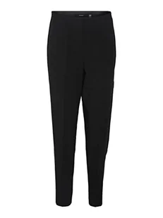 VERO MODA Vmsandy Hr Tapered Pant Petite Noos spodnie damskie, czarny, (XXS) W / 28L - Spodnie damskie - miniaturka - grafika 1