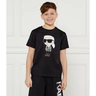Koszulki dla chłopców - Karl Lagerfeld Kids T-shirt Regular Fit - miniaturka - grafika 1
