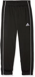 Spodnie i spodenki dla chłopców - Adidas Spodnie Core 18 CE9049 PES czarne Rozmiar: 128 CE9049_128 - grafika 1