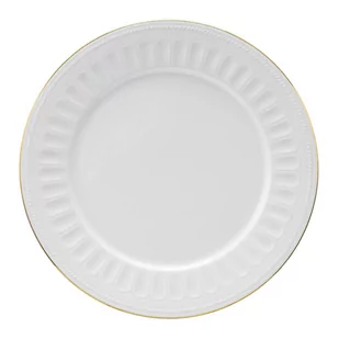 Talerz Płytki Porcelanowy 27 Cm Mesyna Gold Villa Italia - Talerze - miniaturka - grafika 1