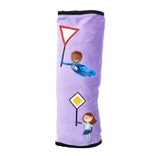 Akcesoria motoryzacyjne - Nakładka na pas CARTREND Kids Fioletowy - miniaturka - grafika 1