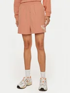 Spodenki damskie - Nike Szorty sportowe HF5529 Brązowy Regular Fit - miniaturka - grafika 1