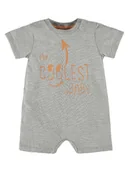 Rampersy - Niemowlęcy rampers szary Up Baby - miniaturka - grafika 1