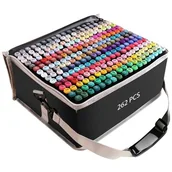 Księgarnia OUTLET - EXTRALINK ZESTAW MARKERÓW ALKOHOLOWYCH 262SZT - miniaturka - grafika 1