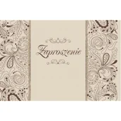 Kartki okolicznościowe i zaproszenia - Trend Zaproszenie ZT16 10 szt. - miniaturka - grafika 1