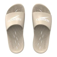 Klapki i japonki męskie - Speedo Klapki męskie | Suwaki basenowe | Szybkoschnące, Pale Tan, 10 UK, Jasnobrązowy, 42.5 EU - miniaturka - grafika 1