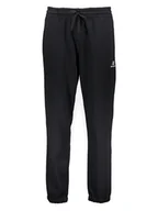 Spodnie sportowe damskie - New Balance Spodnie dresowe "Uni-ssentials French Terry" w kolorze czarnym - miniaturka - grafika 1