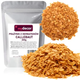 CHRUPIĄCE PRAŻYNKI z herbatników posypka CRISPY FLAKES CALLEBAUT 250g - Batoniki - miniaturka - grafika 1