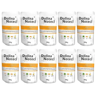 DOLINA NOTECI Premium Kaczka z dynią 10x150g - Mokra karma dla psów - miniaturka - grafika 1