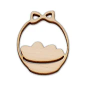 Wielkanoc - EKO-DECO, dekor, wielkanocny kosz z jajkami - miniaturka - grafika 1