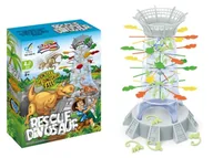 Gry planszowe - Gra Rodzinna Typu Bierki - Spadające Dinozaury Małpki - miniaturka - grafika 1