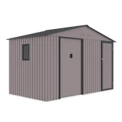 Altany ogrodowe - Domek Gospodarczy Falcon 340X194Cm Warm Grey - Hardmaister - miniaturka - grafika 1