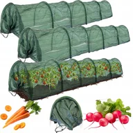 Szklarnie ogrodowe - 3 x TUNEL OGRODOWY Mini szklarnia ogrodowa ROŚLIN grządka rozsadnik 9m - miniaturka - grafika 1