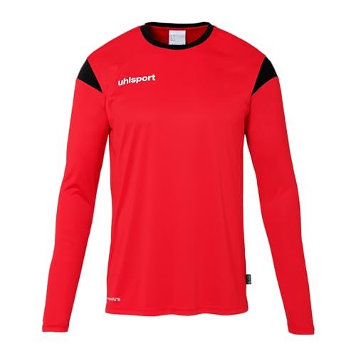 uhlsport Squad 27 koszulka piłkarska z długim rękawem, koszulka sportowa dla dzieci i dorosłych, unisex, sportowa koszulka piłkarska